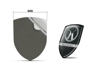 Mansory Vinyl Logoaufkleber Pro Max Langlebig Stilvoll Design